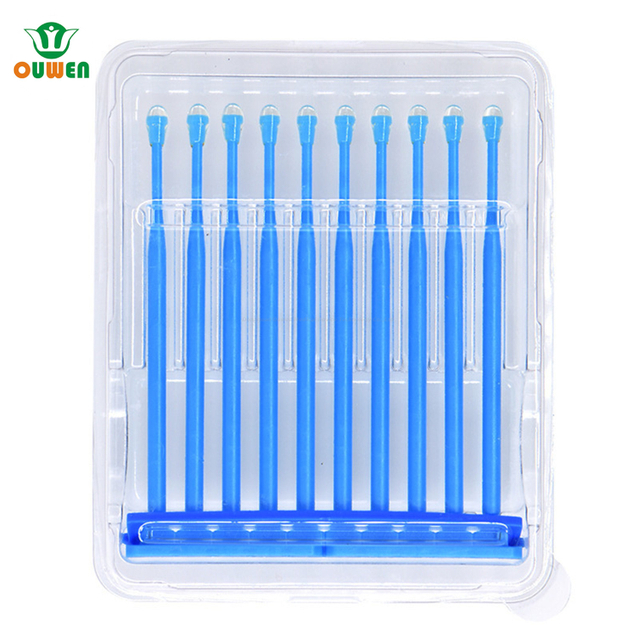 OUWEN Tek Kullanımlık Yapıştırıcı Uçu Dental Doldurma Bağlama Çubuğu Tutkal Tip ile Mikro Aplikatör