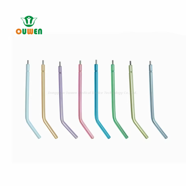 Ouwen Paslanmaz Çelik Çekirdek Diş Tek Kullanımlık Hava Su Şırınga Fabrikası Toptan Üretimi